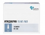 Купить ипидакрин, раствор для внутримышечного и подкожного введения 15мг/мл, ампулы 1мл, 10 шт в Нижнем Новгороде
