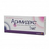 Купить аримидекс, таблетки, покрытые пленочной оболочкой 1мг, 28 шт в Нижнем Новгороде