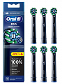 Oral-b (Орал-би) насадка сменная для электрических зубных щеток pro cross action black 6 шт