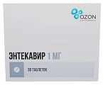 Купить энтекавир, таблетки, покрытые пленочной оболочкой 1мг, 30 шт бад в Нижнем Новгороде