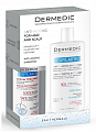 Dermedic Capilarte (Дермедик) набор: сыворотка стимулирующая рост волос 150мл+шампунь антивозрастной 300мл