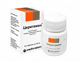 Купить церегамон, таблетки 50 мг, 60 шт в Нижнем Новгороде