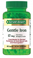 Купить nature's bounty (нэйчес баунти) легкодоступное железо 17мг, капсулы 60 шт бад в Нижнем Новгороде