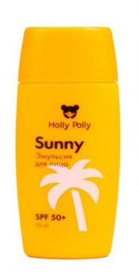 Купить holly polly (холли полли) sunny эмульсия солнцезащитная для лица spf 50+, 50мл в Нижнем Новгороде