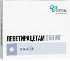 Купить леветирацетам, таблетки, покрытые пленочной оболочкой 250мг, 30 шт в Нижнем Новгороде