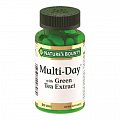 Купить nature's bounty (нэйчес баунти) мультидэй с экстрактом зеленого чая, таблетки 50 шт бад в Нижнем Новгороде