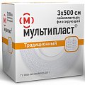 Мультипласт пластырь фиксирующий катушка 3смх5м, 1 шт