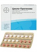 Купить цикло-прогинова, набор таблеток, покрытых оболочкой 0,5мг+2мг и 2мг, 21 шт в Нижнем Новгороде